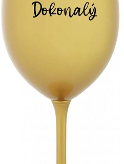 LORD PERFECT - zlatý pohár na víno 350 ml