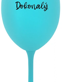 PERFECT - tyrkysový pohár na víno 350 ml