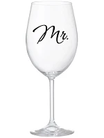 MR. - číry pohár na víno 350 ml