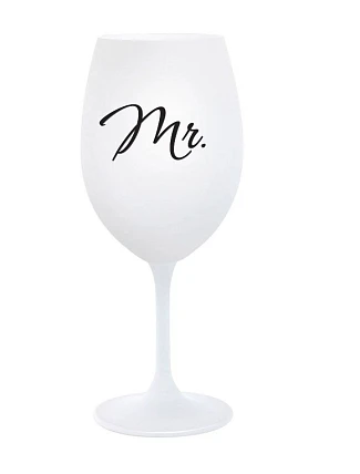 MR. - pohár na biele víno 350 ml