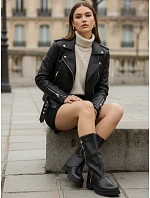 Dámske čižmy ZY1331 black - FashionStreet