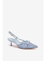 Sandále na podpätku model 226925 Vykročte štýlovo