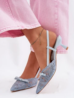 Sandále na podpätku model 226925 Vykročte štýlovo