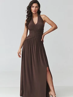Dlhé šaty model 228322 Makadamia