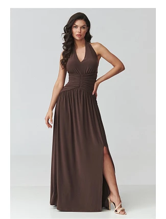 Dlhé šaty model 228322 Makadamia Dlhé šaty model 228322 Makadamia