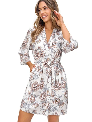 Krátky župan model 228613 Donna