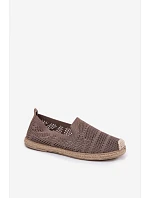 Espadrilky model 228988 Krok vo veľkom štýle Espadrilky model 228988 Krok vo veľkom štýle