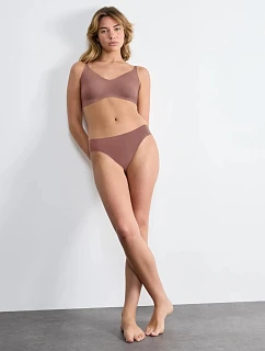 Dámske nohavičky ZERO Feel 2.0 High leg - BROWN - svetlohnedá 1141 - SLOGGI