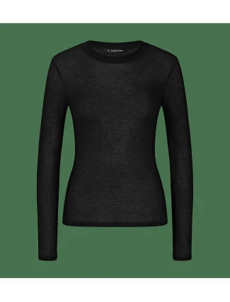 Tielko Beauty Layers LSL Crew Neck - Čierna - TRIUMPH Black - TRIUMPH Tielko Beauty Layers LSL Crew Neck - Čierna - TRIUMPH Black - TRIUMPH