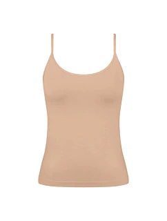 Dámske tričko GO Sense Spaghetti Top - BROWN - beige 1195 - SLOGGI
