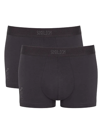 Pánske boxerky SLG Base Trunk C2P - BLACK 3828 - SLOGGI Pánske boxerky SLG Base Trunk C2P - BLACK 3828 - SLOGGI