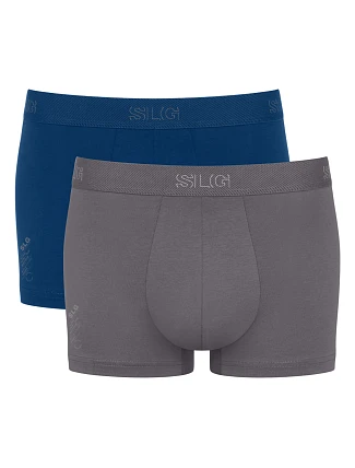 Pánsky kufor SLG Base C2P - UNKNOWN - sivo-tyrkysový V001 - SLOGGI