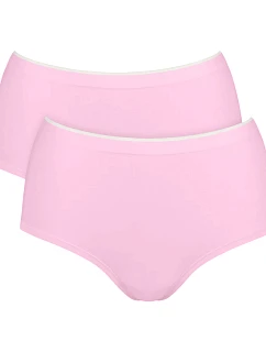 Dámske nohavičky GO Sense Highwaist 2P - PINK - ružová 1588 - SLOGGI