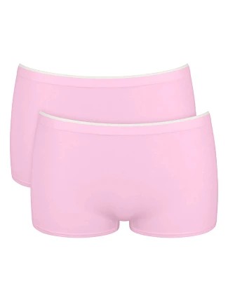 Dámske nohavičky GO Sense Short 2P - PINK - ružová 1588 - SLOGGI