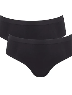 Dámske nohavičky GO Sense Hipster 2P - BLACK - black 0004 - SLOGGI