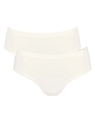 Dámske nohavičky GO Sense Hipster 2P - WHITE - biela 00GZ - SLOGGI