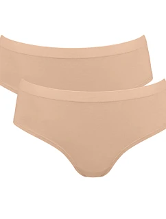 Dámske nohavičky GO Sense Hipster 2P - BROWN - light beige 1195 - SLOGGI