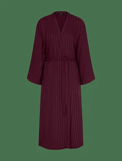 Dlhé šaty Amourette Jacquard – Claret – TRIUMPH Claret – TRIUMPH