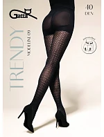 Pančucháče Gatta Trendy Modeline, vzor 09, 40 den, 2–4 Pančucháče Gatta Trendy Modeline, vzor 09, 40 den, 2–4