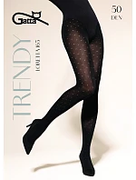 Pančucháče Gatta Trendy Loretta, vzor 163, 50 den, 2–4 Pančucháče Gatta Trendy Loretta, vzor 163, 50 den, 2–4