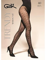 Legíny Gatta Trendy Arabesca, vzor 07, 40 den, 2–4