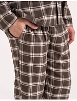 Pyžamo Moraj PDM5700-003 s dlhými rukávmi, veľkosti M–4XL, na zapínanie Pyžamo Moraj PDM5700-003 s dlhými rukávmi, veľkosti M–4XL, na zapínanie
