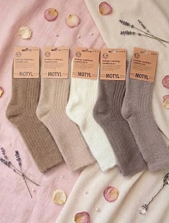 Ponožky WiK Motyl 3133, vzor 04, kašmír, veľkosti 35–42
