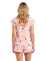 Pyžamo Donna Snowman Short, krátke rukávy, veľkosti S–XL Pyžamo Donna Snowman Short, krátke rukávy, veľkosti S–XL
