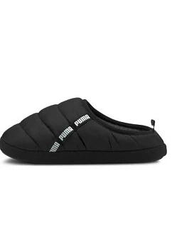 Pánske/dámske zimné papuče PUMA SCUFF BLACK, čierne, zateplené (384945-01)