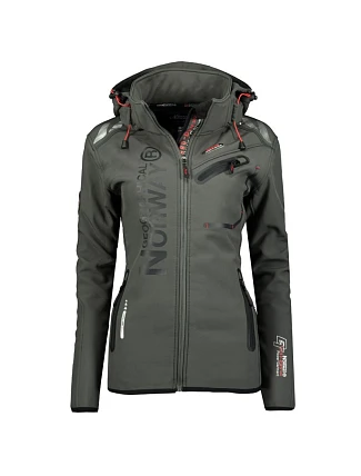 Geographical Norway Softshell REINE ASSOR B LADY 068 (WW1972F/GN/tmavošedá / čierna) Geographical Norway Softshell REINE ASSOR B LADY 068 (WW1972F/GN/tmavošedá / čierna)