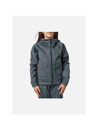 Bunda ROSSIGNOL Racing Jacket Junior – Black, čierna Bunda ROSSIGNOL Racing Jacket Junior – Black, čierna