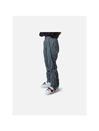 Nohavice ROSSIGNOL Racing Pant Junior – Black, čierne