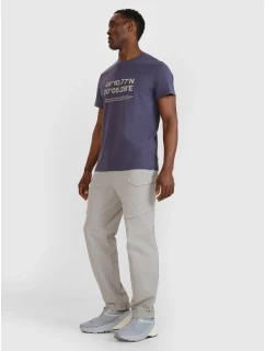 Pánske voľnočasové nohavice 4F 4FWSS25TTROM0998-26S