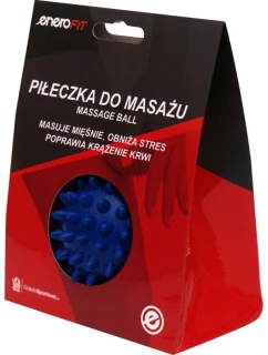 MASÁŽNA LOPTIČKA 7CM MODRÁ SOFT ENERO FIT
