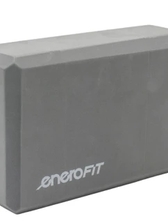 CVIČENIE BLOK JOGA PILATES FITNESS ŠEDÁ ENERO FIT