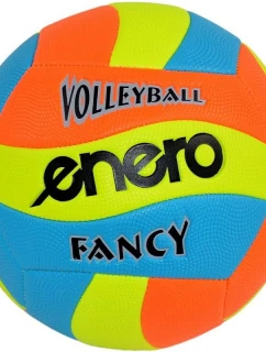 PLÁŽOVÝ VOLEJBAL FANCY ENERO MODRÁ ŽLTÁ ORANŽOVÁ