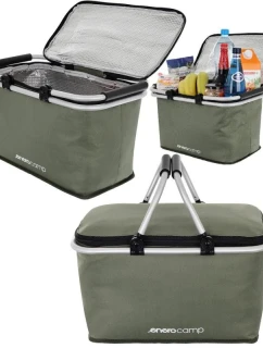 TERMO SKLADACÍ CESTOVNÝ KÔŠ 24L ZELENÝ ENERO CAMP
