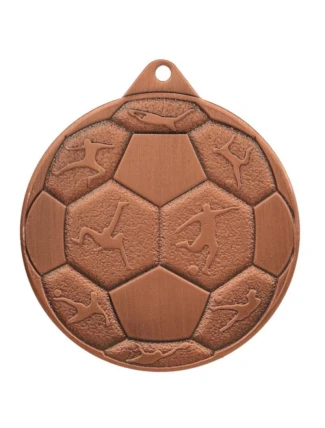 OCEĽOVÁ MEDAILA FUTBAL FI 50 MMC8850/B - BRONZOVÁ