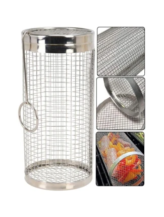 Grilovací košík na zeleninu 9x9x20 cm