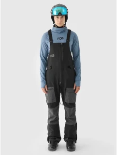 Pánske nohavice na snowboard 4F 4FWAW24TFTRM627-20S so šľapkami membrána 10000
