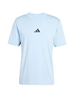 Pánske tričko adidas Essentials 3 Stripes, modré, JE6397 Pánske tričko adidas Essentials 3 Stripes, modré, JE6397