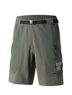 Rockbros šortky YDDK015 s opaskom veľkosť XL - zelené