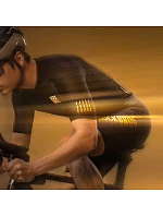 Rockbros YDDX011 Cyklistický dres Diamond s krátkym rukávom veľkosť M - čierny