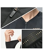 Rockbros YDCX008 Cyklistický dres s dlhým rukávom Diamond Veľkosť XL - čierny