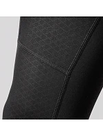 Rockbros YDCK012-1 dlhé fleecové cyklistické nohavice so šľapkami Veľkosť L - čierne