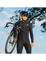 Rockbros YDWT020 Cyklistická bunda Diamond jeseň/zima veľkosť M - čierna