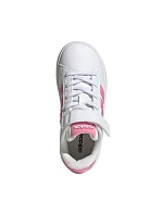 Detská obuv adidas Grand Court 3.0 white and pink JP9371