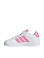 Detská obuv adidas Grand Court 3.0 white and pink JP9371