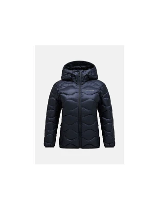 Dámska péřová bunda Peak Performance Helium Down Hood Jacket – čierna, veľkosť: XS Dámska péřová bunda Peak Performance Helium Down Hood Jacket – čierna, veľkosť: XS