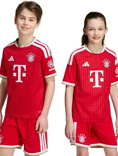 Detský dres adidas FC Bayern 26/27 Domáci dres červený JZ3098
